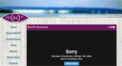 Desktop Screenshot of mactv.co.uk